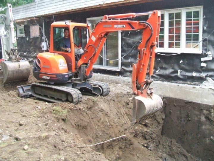 Installation de drain français Montréal