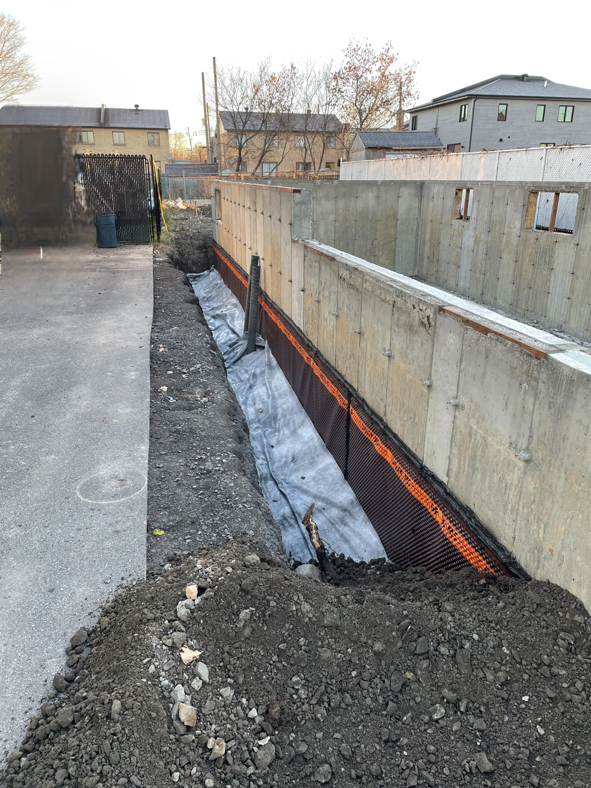 Installation de drain français Montréal