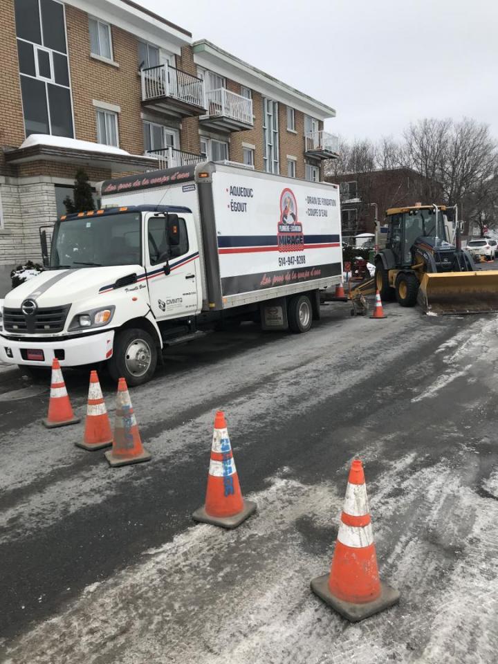 Remplacement d'égout Montréal